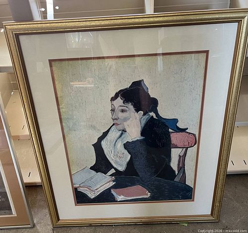 Framed Print of L'Arlésienne: Madame Joseph-Michel Ginoux (1 of 4)