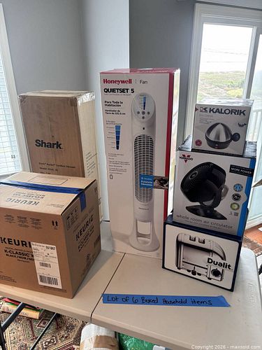 Mixed Lot: Shark, Keurig, Honeywell, Vornado, Kalorik & Dualit Appliances (1 of 7)