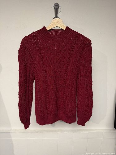 Violet woman sweater (1 of 3)