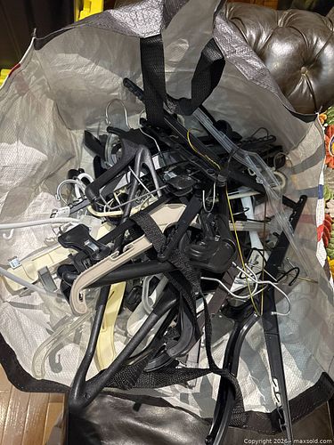 Large bag of clothing hangers  (1 of 3)