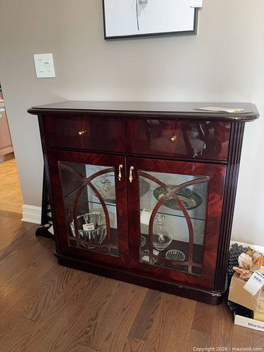 Art Deco Mahogany Cabinet  (1 of 12)