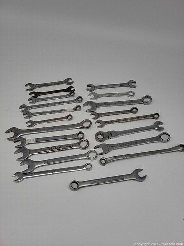 Assorted SAE Combination, Open-End & Ratcheting Wrenches (21–30) (1 of 5)
