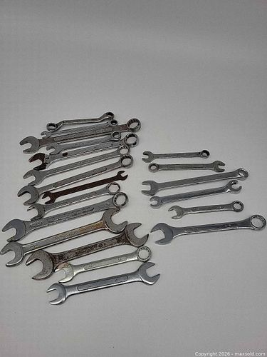 Combination Wrench Set, Mastercraft & Mixed Brands, SAE 5/16–11/16 (1 of 4)
