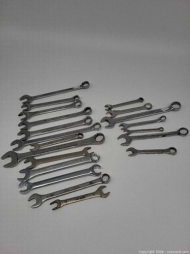 Mixed Set of ~20 Combination Wrenches (SAE & Metric) (1 of 4)