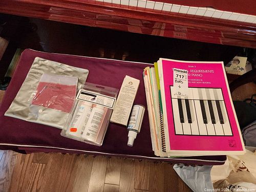 Piano Sheet Music, Instructional Method Books & Care Kit B (1 of 9)