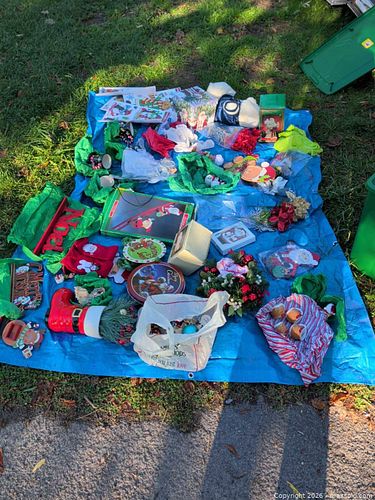 Christmas Holiday Lot — Ornaments, Wreaths, Mugs, Signs (1 of 17)