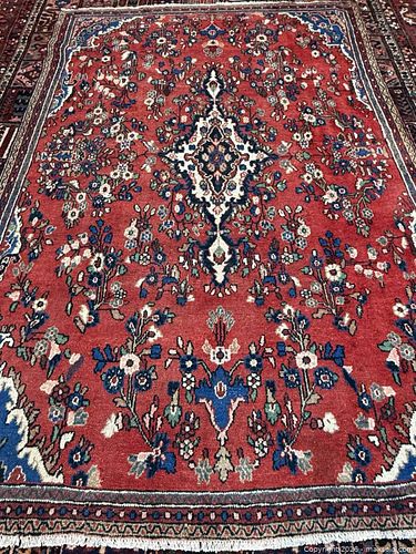 Traditional Hamedan Rug (1 of 6)