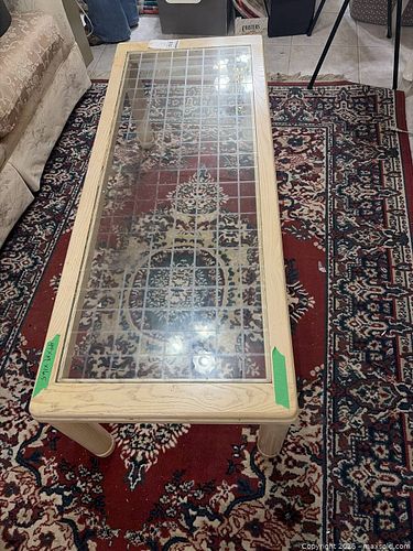 Glass Top Coffee Table (1 of 7)