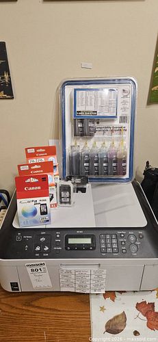 Printer with Ink Cartridges (1 of 7)
