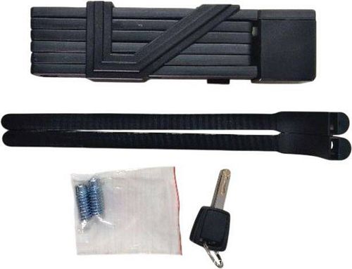 Folding Lock - Rectangular, High-Security Bike Lock, LCK1012BK, **NEW** (1 of 1)