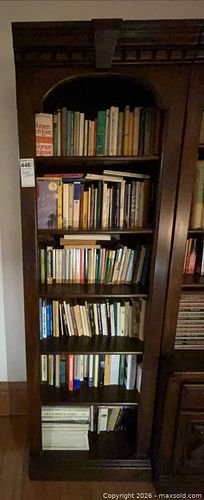 Tall Wooden Bookcase (1 of 8)