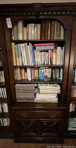 Tall Wooden Bookcase (1 of 12)