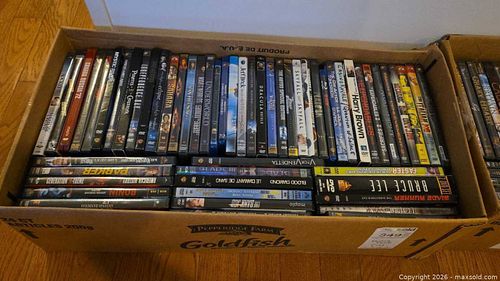 Box of DVDS (A) (1 of 6)