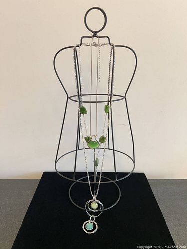 Greens Necklace Lot  (1 of 5)