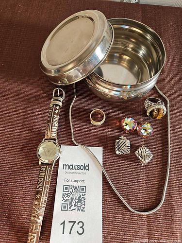 Costume Jewelry and Guess Watch (1 of 8)