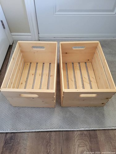 Wood Crates  (1 of 5)