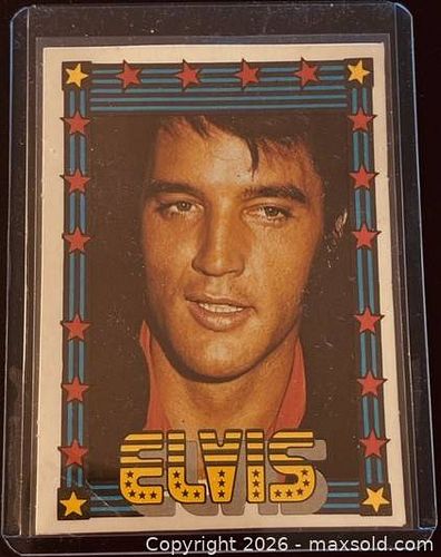 1978 Elvis Presley Collectible Trading Card  (1 of 3)