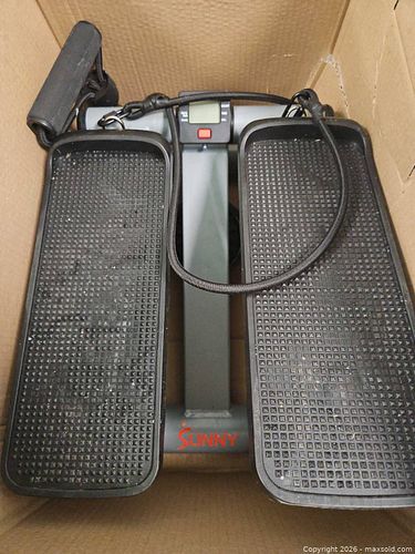 SUNNY- Mini Stair Stepper w/Resistance Bands for Home Gym (1 of 4)