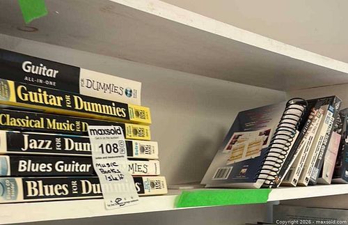 Instructional & Sheet Music Books for Guitar & Other Multiple Instruments B (1 of 6)