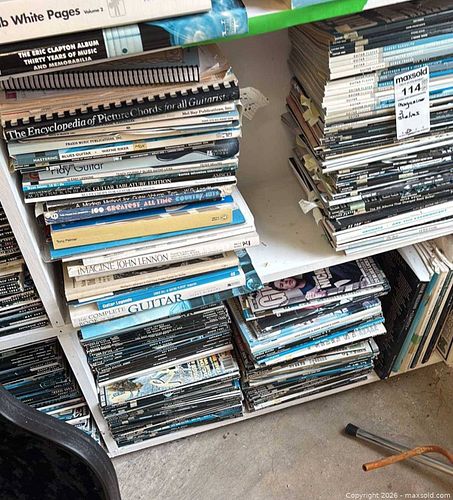 Mixed Guitar Instruction & Music Magazines and Songbooks B (1 of 10)
