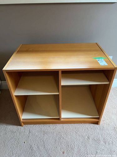 Wood 2-Column Bookshelf C (1 of 10)