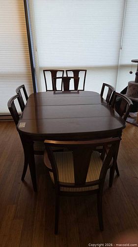 Gibbard Dining Table Set Table and 8 Chairs C (1 of 15)