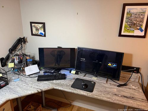 Custom Desktop Computer with EVGA GTX 1660 Super, Dual Monitors & Accessories (1 of 14)