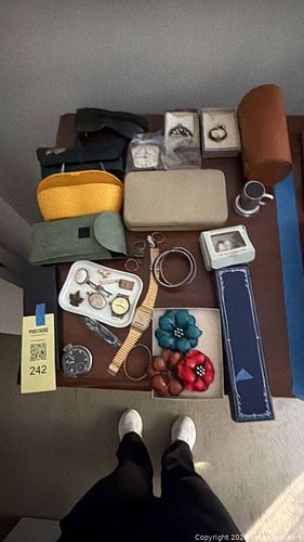 Mixed Lot: Costume Jewelry, Watches & Royal Adderley China Flower (1 of 15)