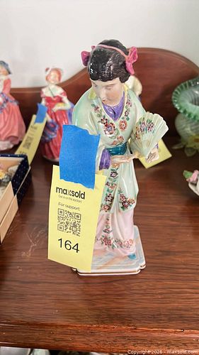 Porcelain Asian Painted Figurine, 6–12 in. (1 of 6)