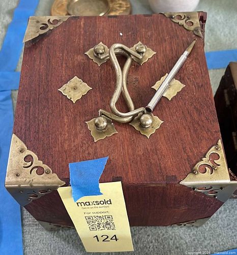 Vintage Chinese Mahjong Set with Multi-Drawer Wooden Chest (1 of 3)