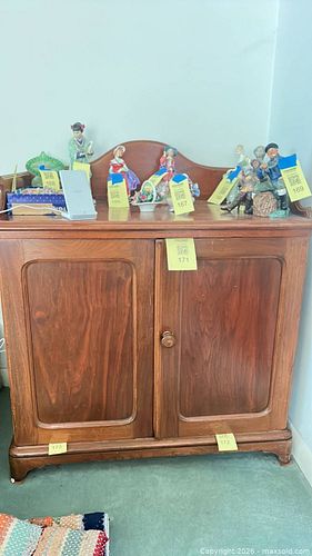 Wooden 2-Door Cabinet  (1 of 9)