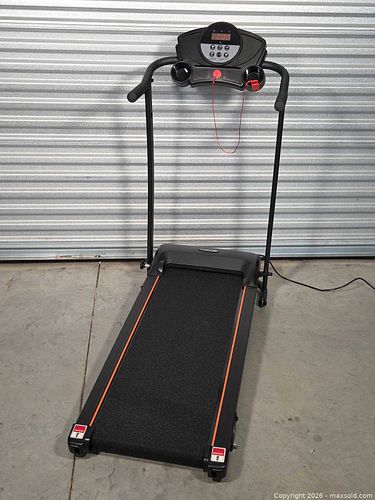 Motorized Folding Compact Treadmill with LED Console (1 of 7)