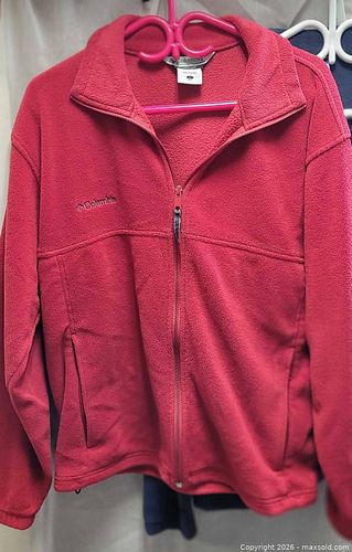 Columbia Fleece Jacket & GAP Denim Overalls Lot — XXL (1 of 8)
