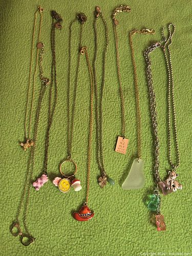 10 assorted FUN / Unique/  cultural necklaces (1 of 9)