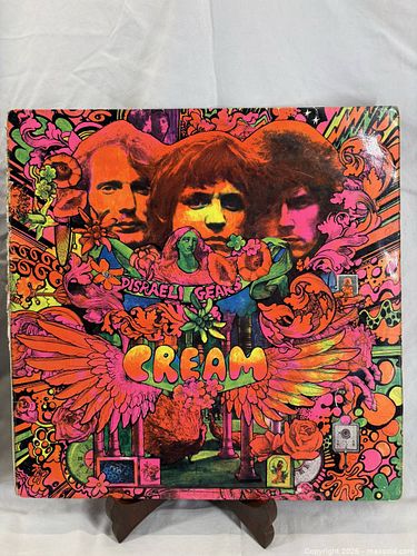 Cream - Disraeli Gears (Reaction UK, 1967) rare 12" LP MONO (1 of 7)