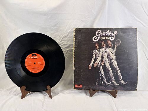 Cream — Goodbye (Polydor) Vinyl LP 33 RPM Stereo, Made in England (1 of 6)