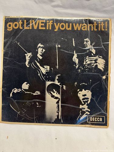 The Rolling Stones - Got LIVE if you want it! 7" EP (Decca DFE 8620) (1 of 6)