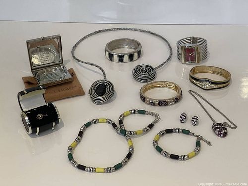 Costume Jewelry Watch + Accessory Lot  (1 of 20)