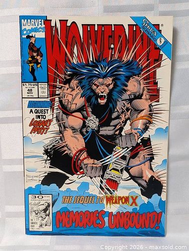1991 Marvel Comics Wolverine 48 (1 of 12)