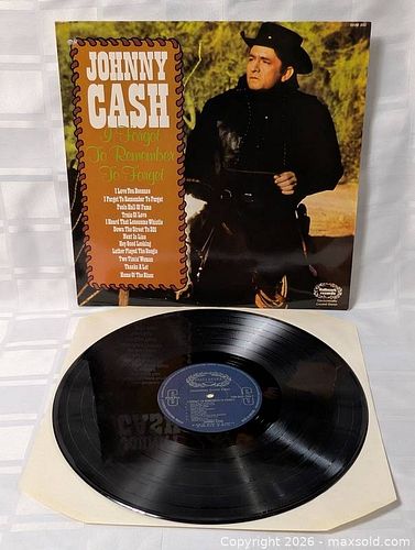 Johnny Cash I Forgot To Remember to Forget Record LP  (1 of 9)