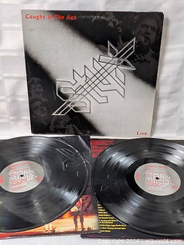 STYX Caught in The Act Live Double Record LP Set  (1 of 15)