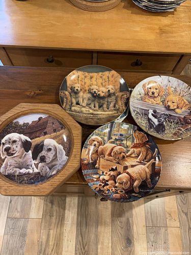Puppy Collector Plates A (1 of 10)