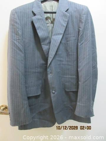 Samuelsohn (Holt Renfrew) Pinstripe Jacket & New Balance Velcro Shoes (1 of 6)