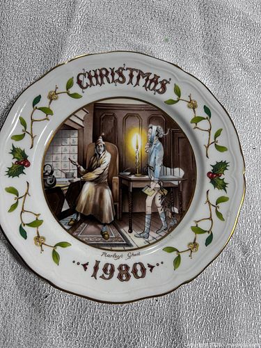 Vintage Decorative Collector Plate / Illustrated Story Wall Display Dish 1980 (1 of 7)