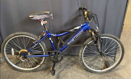 Firehawk 24-inch Blue Bicycle, 6-8 Speed, Rim Brake (1 of 8)