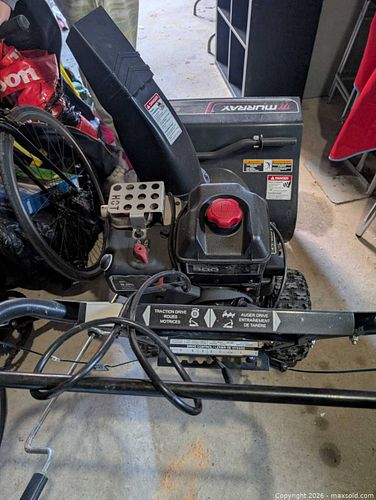 Murray 24-inch Self-Propelled Gas Snowblower *Untested* (1 of 4)