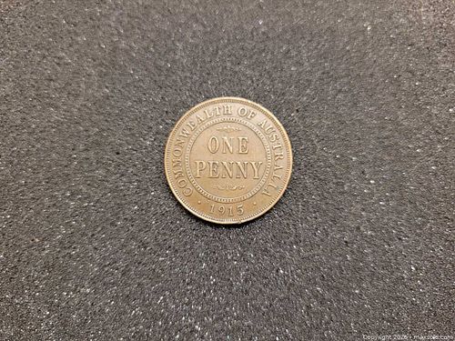 1915 Australian large penny (1 of 3)