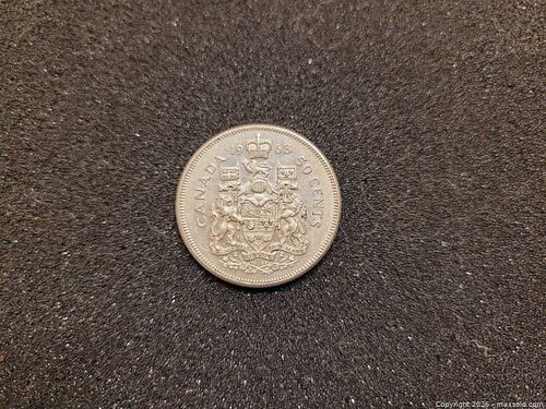 1963 Canadian Silver half dollar (1 of 3)