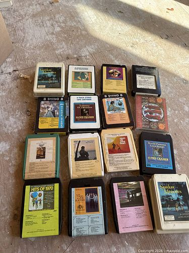 8-Track Tapes  (1 of 3)
