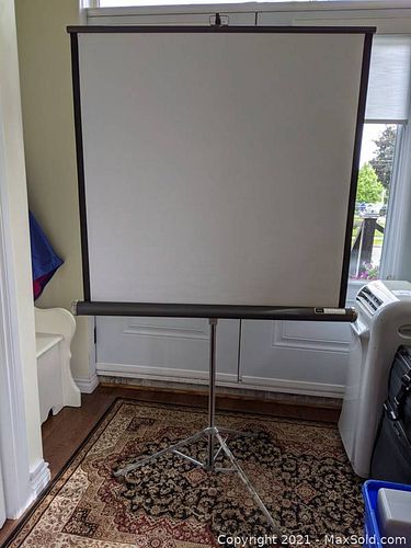 Projector/Slide Screen (1 of 5)